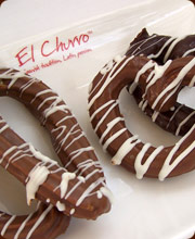 Chocolate covered Churros